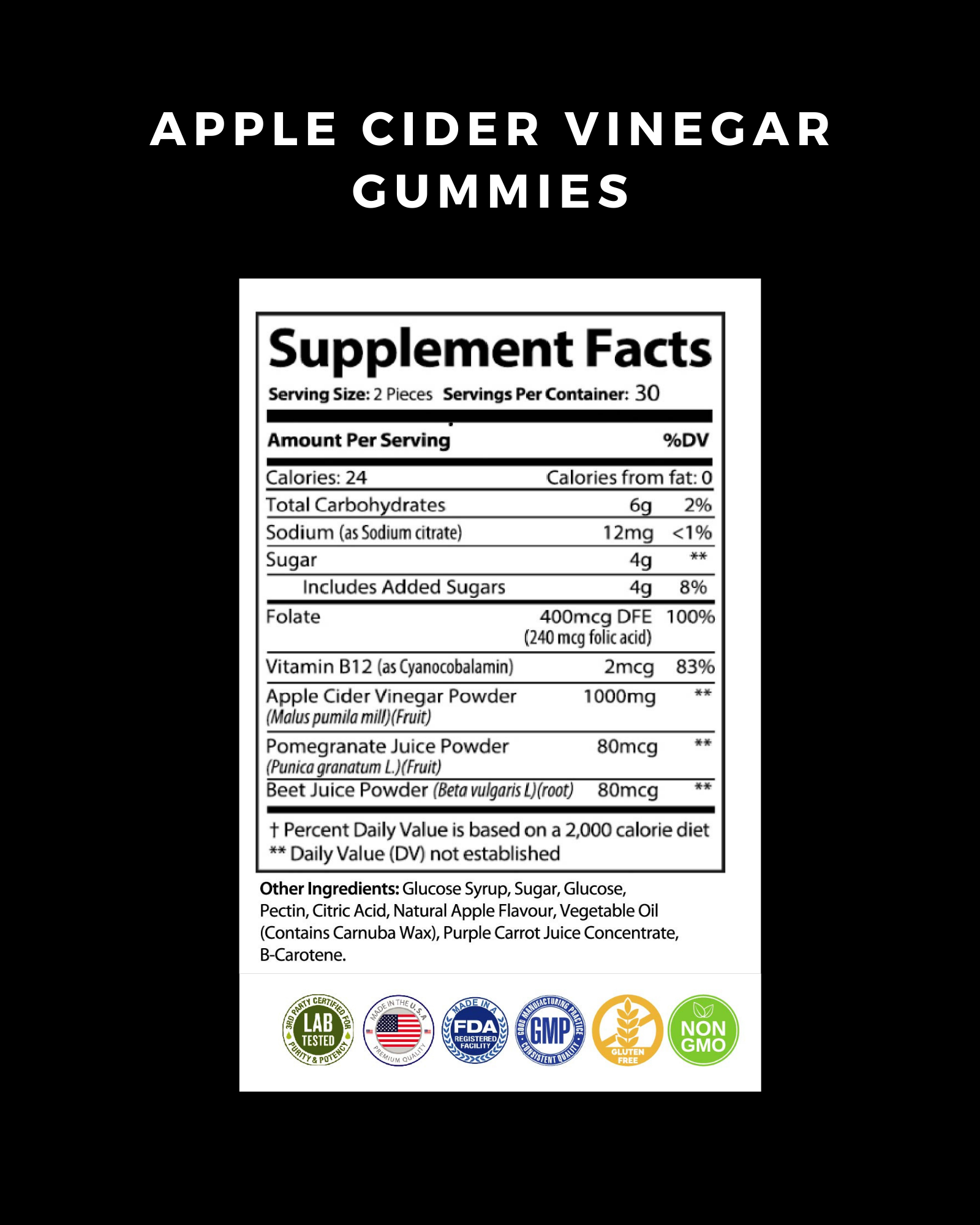 Apple Cider Vinegar Gummies: Benefits and Nutrition